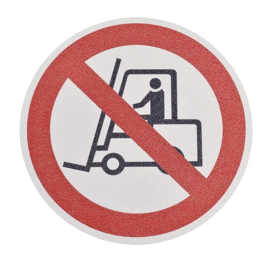 Gulv Skilt - Forbud - Skridsikker