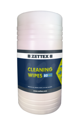 Zettex Renseservietter – Effektiv aftørring til Professionelt Brug (80 klude)