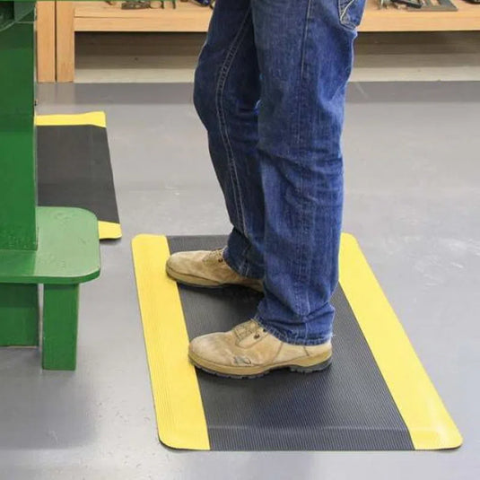 Ergonomisk måtte med rille mønster