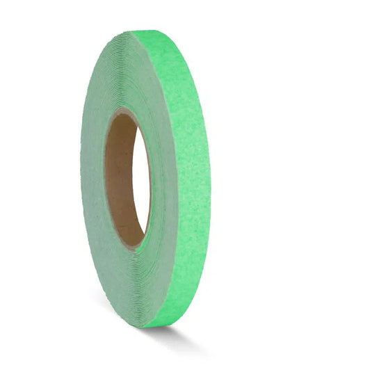Skridsikker Tape - Signal Farver-Signal Groen-Rulle 19mm x 18.3 meter.-R13 (Korn 60)