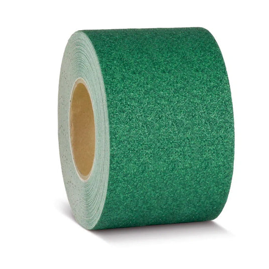 Skridsikker Tape - Universal (Almen Anvendelse)-Grøn-Rulle 100mm x 18.3 meter.-R13 (Korn 60)
