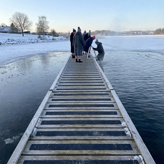 Skridsikker GRP Liste - Sort