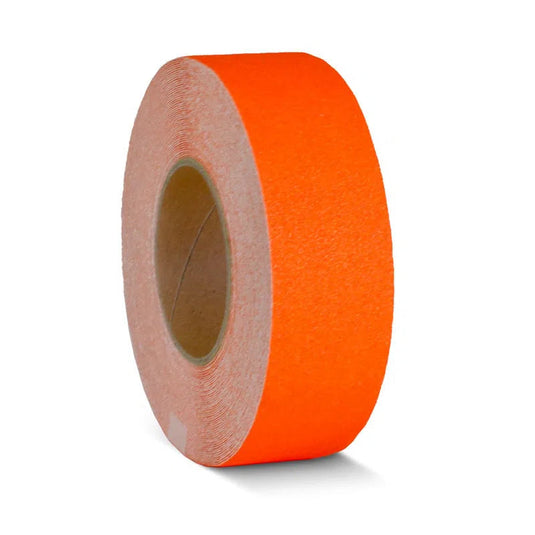 Skridsikker Tape - Signal Farver-Signal Orange-Rulle 50mm x 18.3 meter.-R13 (Korn 60)