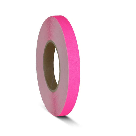 Skridsikker Tape - Signal Farver-Signal Pink-Rulle 19mm x 18.3 meter.-R13 (Korn 60)