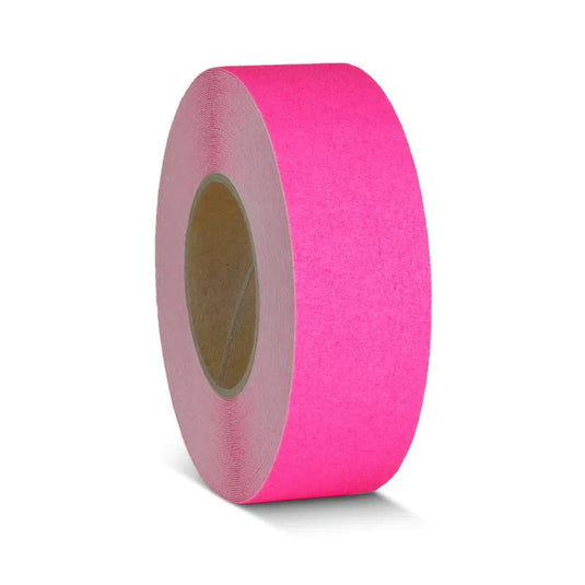 Skridsikker Tape - Signal Farver-Signal Pink-Rulle 50mm x 18.3 meter.-R13 (Korn 60)