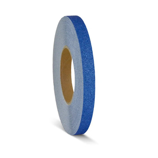 Skridsikker Tape - Universal (Almen Anvendelse)-Blå-Rulle 19mm x 18.3 meter.-R13 (Korn 60)