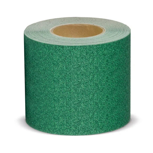 Skridsikker Tape - Universal (Almen Anvendelse)-Grøn-Rulle 150mm x 18.3 meter.-R13 (Korn 60)