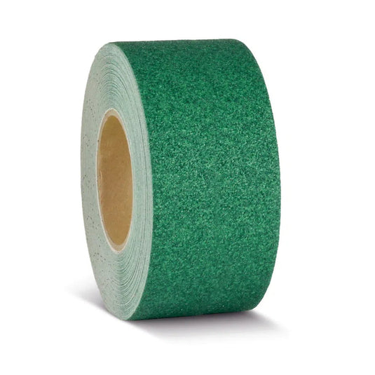 Skridsikker Tape - Universal (Almen Anvendelse)-Grøn-Rulle 75mm x 18.3 meter.-R13 (Korn 60)