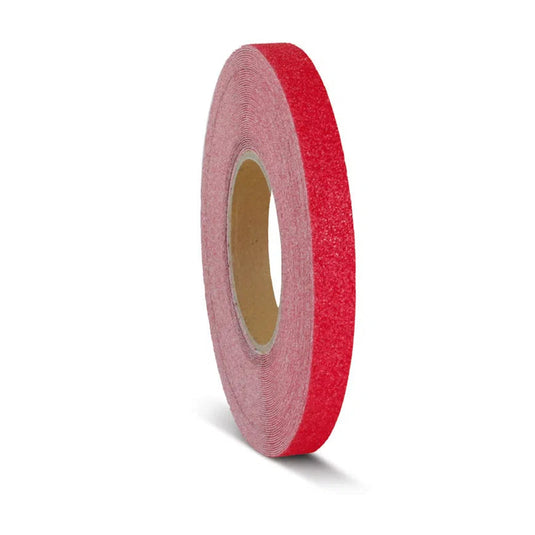 Skridsikker Tape - Universal (Almen Anvendelse)-Rød-Rulle 19mm x 18.3 meter.-R13 (Korn 60)